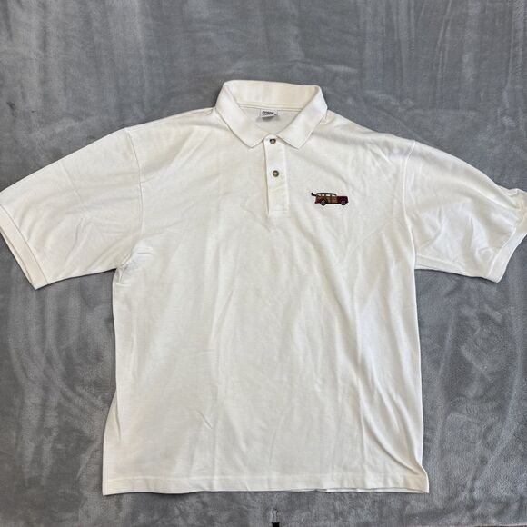 Crazy Shirts Hawaii Men’s L White T-Shirt Woody Station Wagon Embroidered - Picture 1 of 7